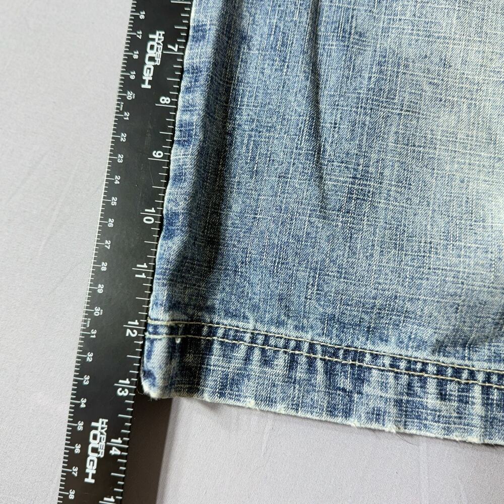 P.J. Mark Baggy Y2K Denim Shorts Size 38 - Picture 3 of 9